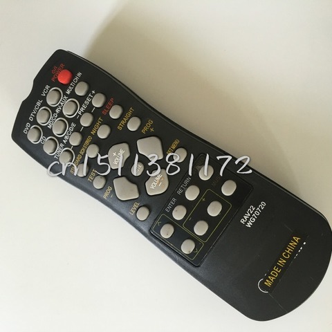 Télécommande RAV22 WG70720 pour YAMAHA Universal RX-V357 RX-V359 RX-V459 HTR5930 ► Photo 1/1