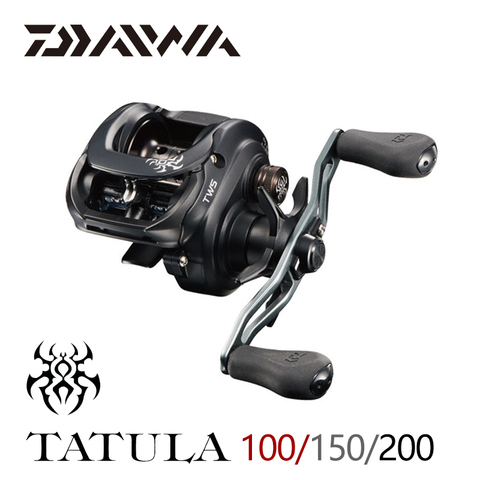 DAIWA – moulinet de pêche Casting TATULA low profile, 7BB + 1RB, puissance de frein MAX 5kg/6kg, 100 150 200 ► Photo 1/6