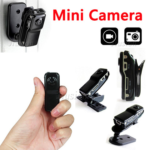 Mini caméra de poche vidéo Camara vélo extérieur petit Sport caméscope enregistreur Espia Telecamera avec support pince Micro PC Kamera ► Photo 1/6