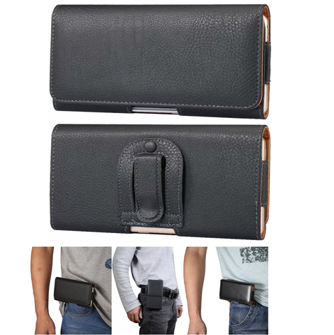 Coque de téléphone à la mode, étui de ceinture en cuir pour Xiaomi 10 10Pro 9 9Lite 8 8Lite Redmi note 10 9 9A 9C 8T ► Photo 1/6