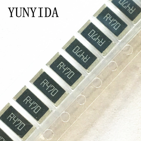 50 pièces, 2512 1W 1% R470 0.47r ► Photo 1/1