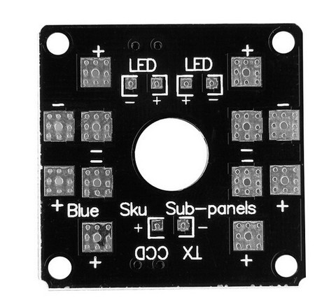 1 pièces CC3D contrôleur de vol Mini carte de Distribution d'énergie LED contrôle pour QAV 250 Drone ► Photo 1/4