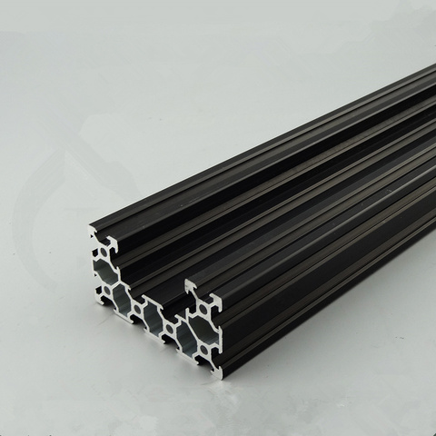 Établi industriel en aluminium, profilé d'extrusion, longueur 500mm, standard européen, 1 pièces, 4080U ► Photo 1/1