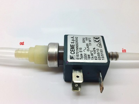 Pompe à vibration électromagnétique, auto-amorçante, E15, 220V AC, 50HZ, 19W ► Photo 1/6