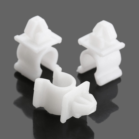 Clips de fixation pour panneau Support à pince, Rivets de voiture, trou de 9mm, trou blanc, capot blanc, Clip d'accessoires pour Nissan, 50Ps ► Photo 1/6