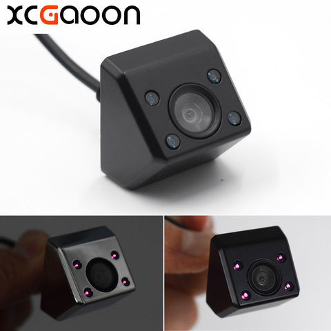XCGaoon – caméra de recul CCD classique pour voiture, grand Angle 140 degrés, étanche, 4 lumières IR réelles, Vision nocturne, aide à la marche arrière ► Photo 1/6