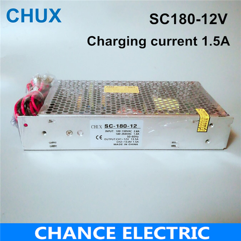 Chargeur de batterie universel 180W, 12V, 13,5 a, AC, UPS, fonction de Charge, moniteur, alimentation à découpage, sortie 12V dc, livraison gratuite ► Photo 1/6