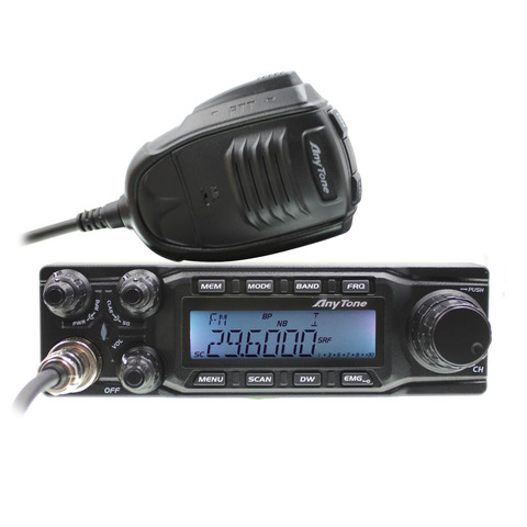 Anytone AT-6666 CB radio 28.000-29.700MHz 60W 40 canaux grands écrans LCD SSB AM FM USB LSB PW CW 10 mètres Radio CB ► Photo 1/6