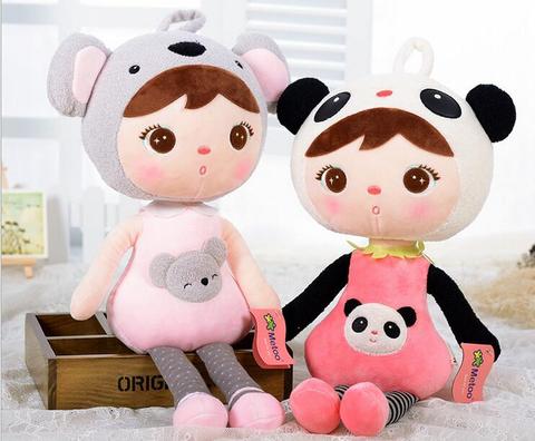 Peluche Metoo pour filles, jouets pour enfants, mignonne, 49cm, adorable, cadeau d'anniversaire de noël, poupée Panda ► Photo 1/5