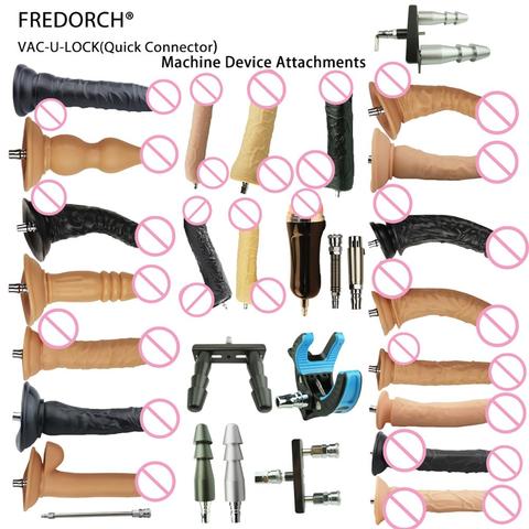 FREDORCH-godets vibrateur 23 types VAC-U-LUCK à connexion rapide, ventouse pour Machine sexuelle ► Photo 1/6