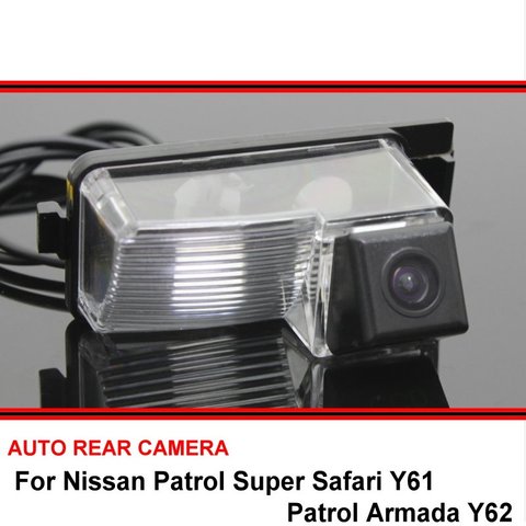 Caméra de patrouille à Vision nocturne pour Nissan Super Safari Y61 Y62, caméra de recul pour voiture, HD CCD ► Photo 1/6