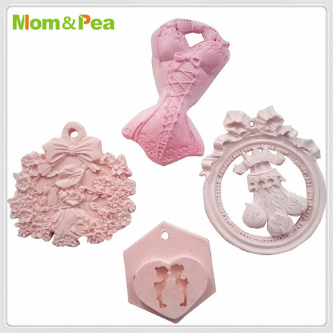 Maman & Pea-moule en Silicone pour aromathérapie MPA0679-82, décoration de gâteaux, Fondant, moule 3D de qualité alimentaire ► Photo 1/6
