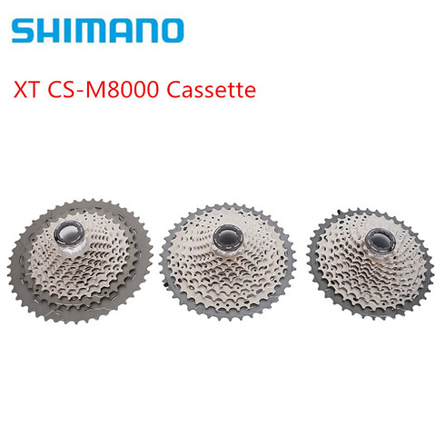 Shimano DEORE XT CS-M8000 Cassette 11S vtt vélo roue libre M8000 cassette VTT 11 vitesses 11-40T 11-42T 11-46T ► Photo 1/6