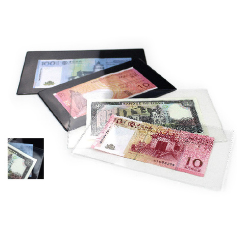 Lot de 10 nouvelles pochettes pour billets, porte-billets/billet dur/sac de protection pour billets ► Photo 1/6