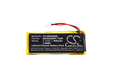 Cameron Sino 800mAh batterie ZN452050PC-1S2P pour Cardo Scala Rider G4, G9, G9x, pour Schuberth C3 ► Photo 1/6