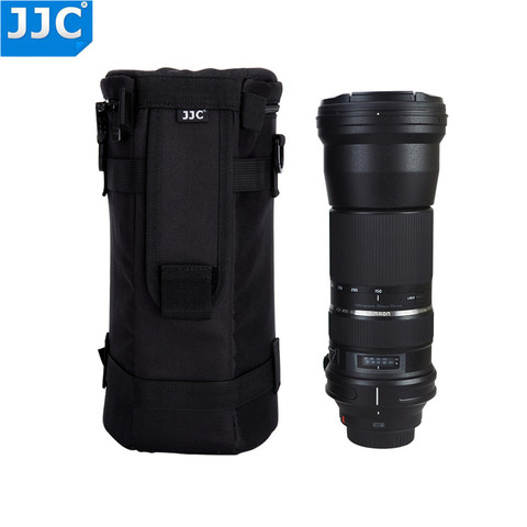 JJC Nylon reflex appareil photo lentille pochette sac pour Tamron SP 150-600mm Sigma 150-600mm 150-500mm J BL Xtreme sac Portable pour appareil photo ► Photo 1/6