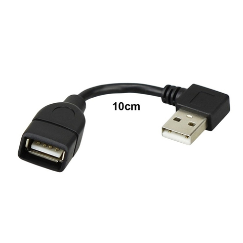 10cm 20cm 40cm USB2.0 câble USB mâle à femelle rallonge 90 degrés coudé ► Photo 1/6