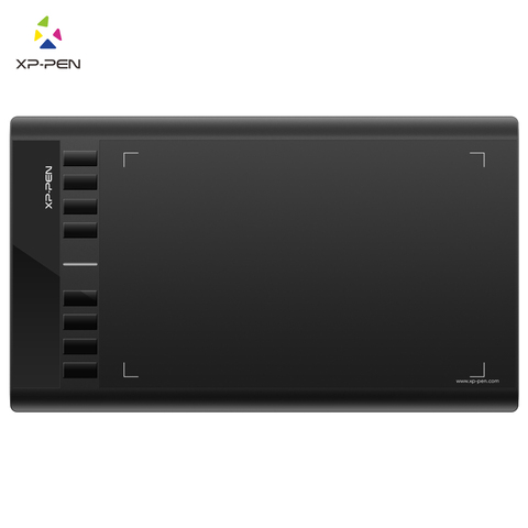 XP-PEN Star03 V2 dessin tablette graphique 12 pouces avec 8 touches de raccourci, stylos de tablette graphique sans batterie 10x6 