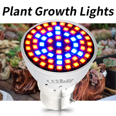 GU10 Led cultiver lampe MR16 Led 220V Culture intérieure Fito Led ampoule semis E27 plante lumière pour serre E14 Grow box phytolampères B22 ► Photo 1/6