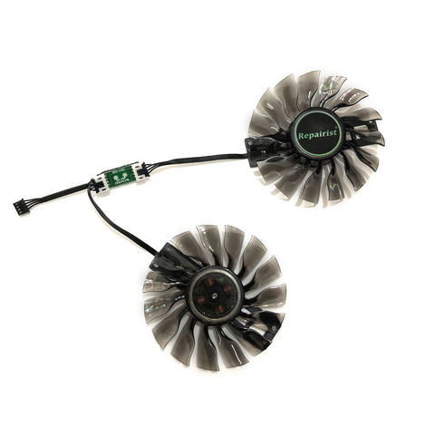 2 pièces/ensemble 85MM Palit GeForce GTX 1060 Super JetStream Gainward GeForce GTX1060 cartes graphiques Alternative GPU refroidisseur ventilateur ► Photo 1/1