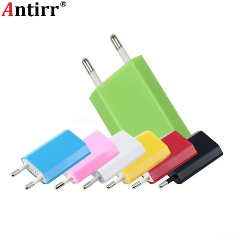 Antirr 5V1A Micro USB adaptateur secteur pour iPhone Samsung Xiaomi HTC LG Huawei multifonction USB ue mur téléphone chargeur prise ► Photo 1/6