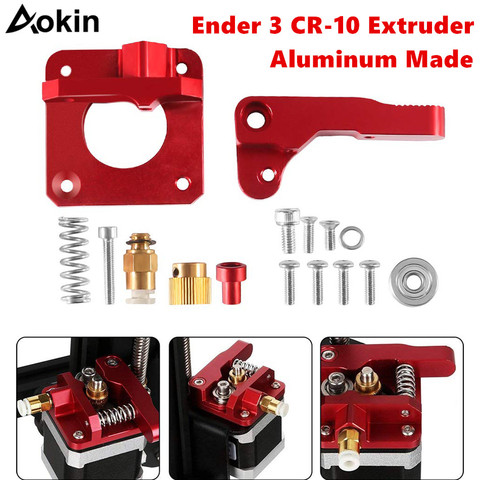 Extrudeuse de remplacement améliorée pour imprimante 3D, alimentation en aluminium MK8, pour Creality Ender 3 CR-10 CR-10 CR-10S S4, CR-10 ► Photo 1/6