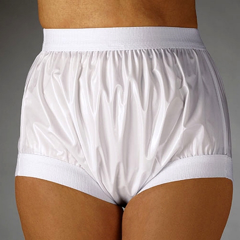 Pantalon en plastique large élastique pour adultes pour bébés, FUUBUU2207-White-XXL-1PCS, livraison gratuite ► Photo 1/2