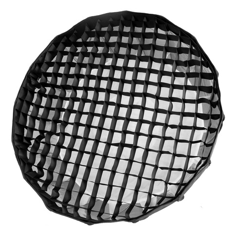 Selens – boîte à lumière ronde en forme de nid d'abeille pour parapluie, accessoire de photographie, libération rapide, dimensions 70cm 90cm 120cm ► Photo 1/6