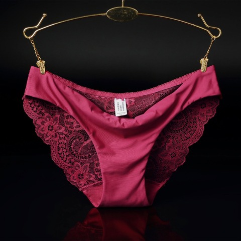 Culottes en tissu ultramince sans couture pour femmes, slips sexy, nouvelle collection, DuPont ► Photo 1/3