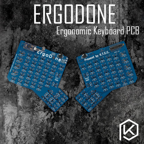 Ergodone ergo-clavier mécanique personnalisé, Kit TKG-TOOLS PCB, clavier ergonomique, similaire à infinity ergodox ► Photo 1/6