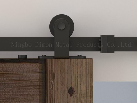 Dimon-quincaillerie pour porte coulissante en bois, quincaillerie personnalisée pour portes à suspension de style américain DM-SDU et 7202 ► Photo 1/6