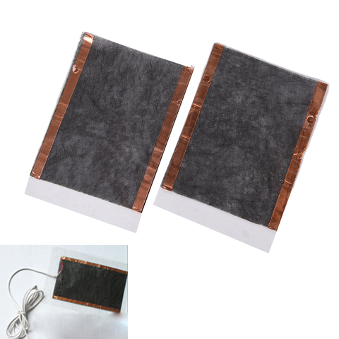 Plaque chauffante Portable USB, 2 pièces, pour tapis de souris, gants, chauffage pour l'hiver, bricolage ► Photo 1/4