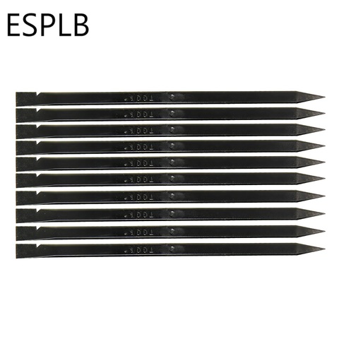 ESPLB ouvre-spudger en plastique antistatique noir, outils d'ouverture en Nylon pour iPhone/iPad tablettes réparation PC 10 pièces/lot ► Photo 1/3