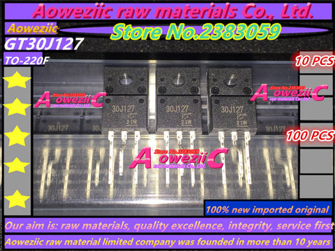 Aowezic – bloc d'alimentation LCD, original, importé, nouveau, 100%, GT30J127, 30J127, TO-220F ► Photo 1/2