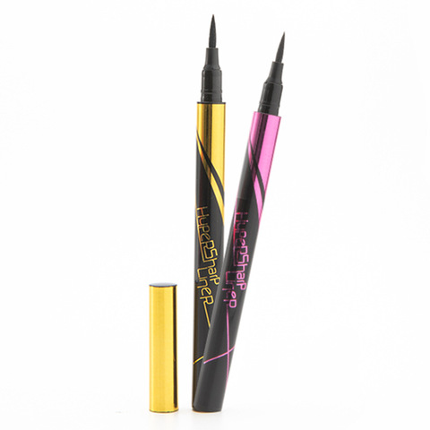 Crayon Eyeliner Waterproof, stylo liquide longue durée, noir et marron, outil de maquillage, 1 pièce ► Photo 1/6