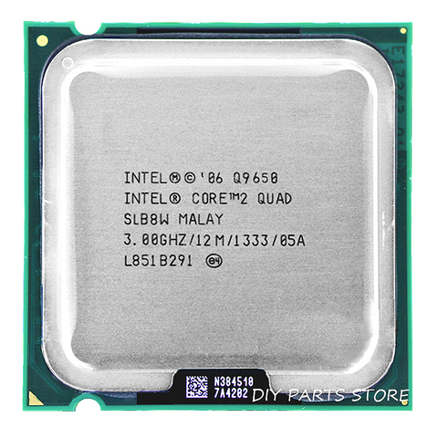 Processeur intel core 2 Quad CPU Q9650 intel core 2 quad-core 3.0 Ghz/12 M/1333 GHz) Socket LGA 775 ► Photo 1/2