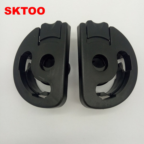 SKTOO-une paire de supports de accoudoir en plastique pour Peugeot 307, fixation pour siège Picasso, fixation de la limite de réglage de l'accoudoir, livraison gratuite ► Photo 1/6