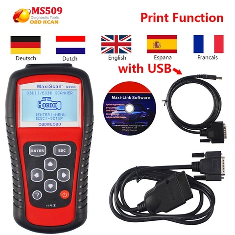 Autel MaxiScan MS509 OBD2 Scanner de Diagnostic de défaut de moteur lecteur de Code automatique MS509 OBDII lecteurs de Code et outils de balayage ► Photo 1/6