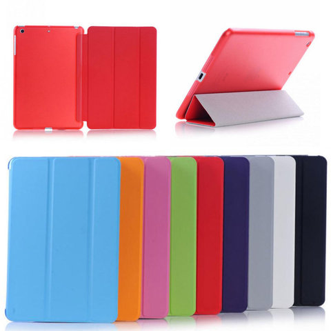 Coque en cuir PU, pour tablette ipad mini1 2 3 4 5, mini 3 mini4 mini 5, réveil magnétique et sommeil intelligent, pour mini1/2/3/4/5 ► Photo 1/3