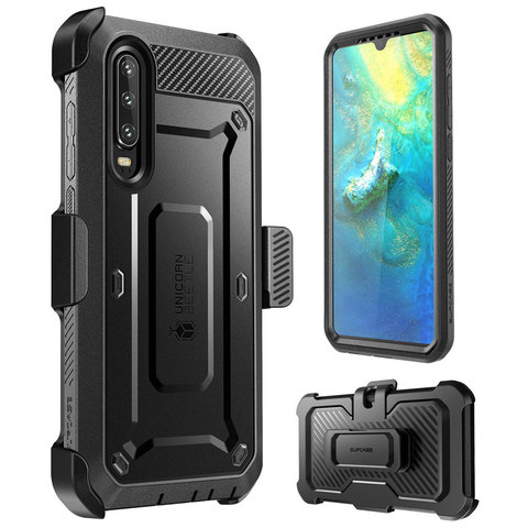 SUPCASE For Huawei P30 Case 6.1 inch (2022) UB Pro Heavy Duty Full-Body Rugged Cover with Built-in Screen Protector & Holster ► Photo 1/5