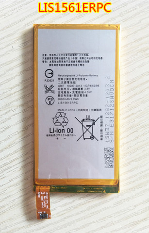 AZK # – batterie LIS1561ERPC, 2600mAh, pour Sony Xperia Z3 Compact Z3c mini D5803 D5833, pour téléphone C4 E5303 E5333 E5363 E5306, nouveau ► Photo 1/6