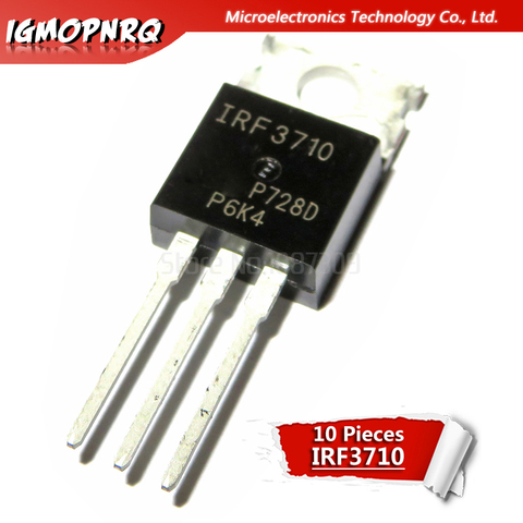 MOSFET MOSFET MOSFT 100V 57A 23mOhm 86.7nC TO-220, 10 pièces, nouveau et original ► Photo 1/1