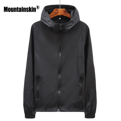 Mounskin-blouson d'été en peau pour homme et femme, coupe-vent Anti-UV, manteaux à capuche, vêtement de marque pour hommes, SA454, décontracté ► Photo 1/6