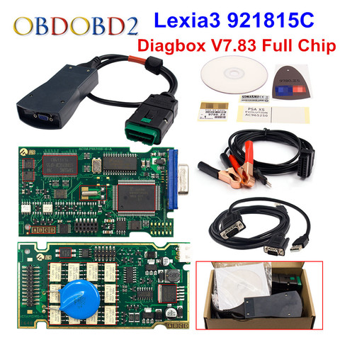 Or Diagbox V7.83 Lexia3 PP2000 Firmware 921815C Lexia 3 pour Citroen pour Peugeot voiture outil de Diagnostic livraison gratuite ► Photo 1/6