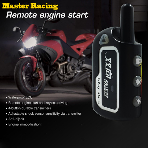 Master Racing-alarme bidirectionnelle pour moto, sécurité pour Scooter, télécommande, démarrage du moteur, Vibration, système de verrouillage ► Photo 1/6