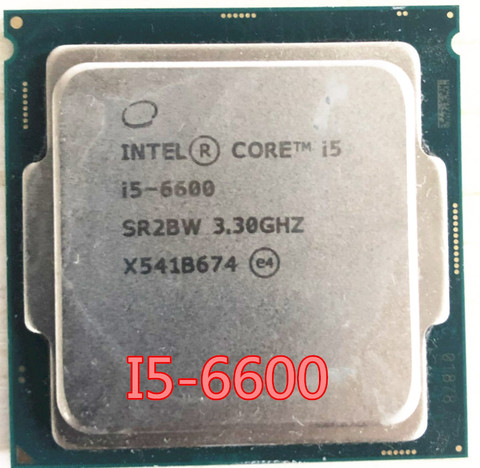 Processeur Intel Core i5 6600, 3.3GHz, Quad Core, 6M Cache, LGA1151, CPU i5-6600 ► Photo 1/1