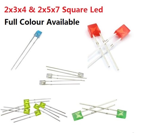 Perle diode électroluminescente de haute qualité, livraison gratuite, 100 pièces, 2x3x4/2x5x7/2x3x4 ► Photo 1/6