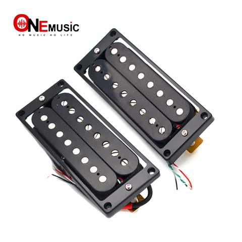 Double bobine 8 cordes guitare électrique Humbucker micros noir ► Photo 1/5