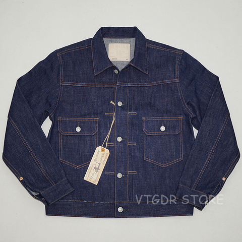 Veste de camionneur en Jean Vintage 507XX Type 2, BOB DONG Repro, manteau de voile pour hommes ► Photo 1/6