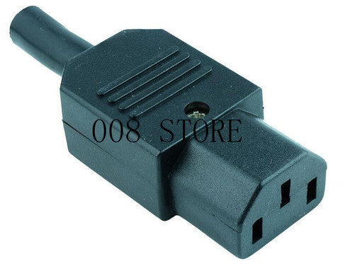 Connecteur de prise de câble droit IEC, rembobinable C13 ► Photo 1/1
